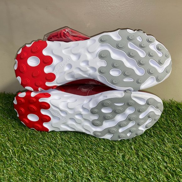 OHIO STATE BUCKEYES Nike React Element 55 Running Shoes Mens 10.5 Red CK4798-600 main image 7